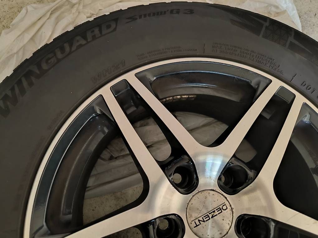 Pneus & Roues: 4 roues d'hiver – D'occasion à Ardon par Valentin747 1