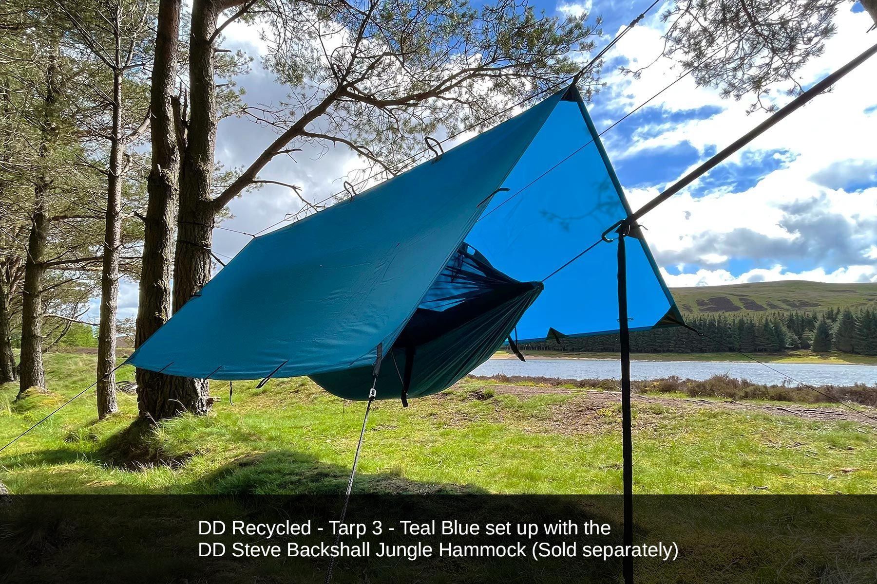 DD Hammocks Altro: DD Hammocks Recycled - Tarp 3 blau – Nuovo e nell'imballaggio originale da Tulln venduto da HaengemattenShop 7
