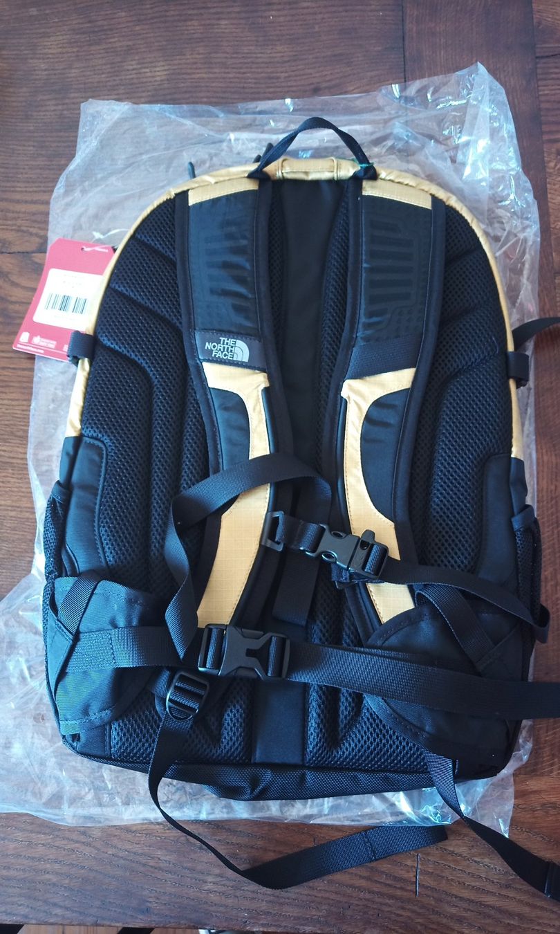 Supreme Zaini: Supreme x The North Face Metallic GOLD Borealis Backpack – Nuovo e nell'imballaggio originale da Neuchâtel venduto da bor_esse 2