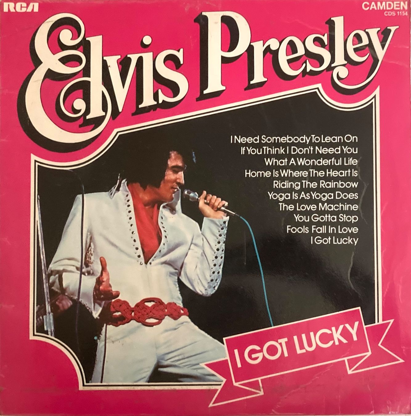 Vinyles: ELVIS PRESLEY - I GOT LUCKY – D'occasion à Poliez-Pittet par Newtown-Records