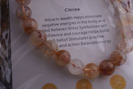 Citrin  Kugel Armband  mit beschreib  Edel   Ab 1.-