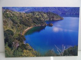 Postkarte Queen Charlotte Sound Neuseeland Format 12 x 18 cm