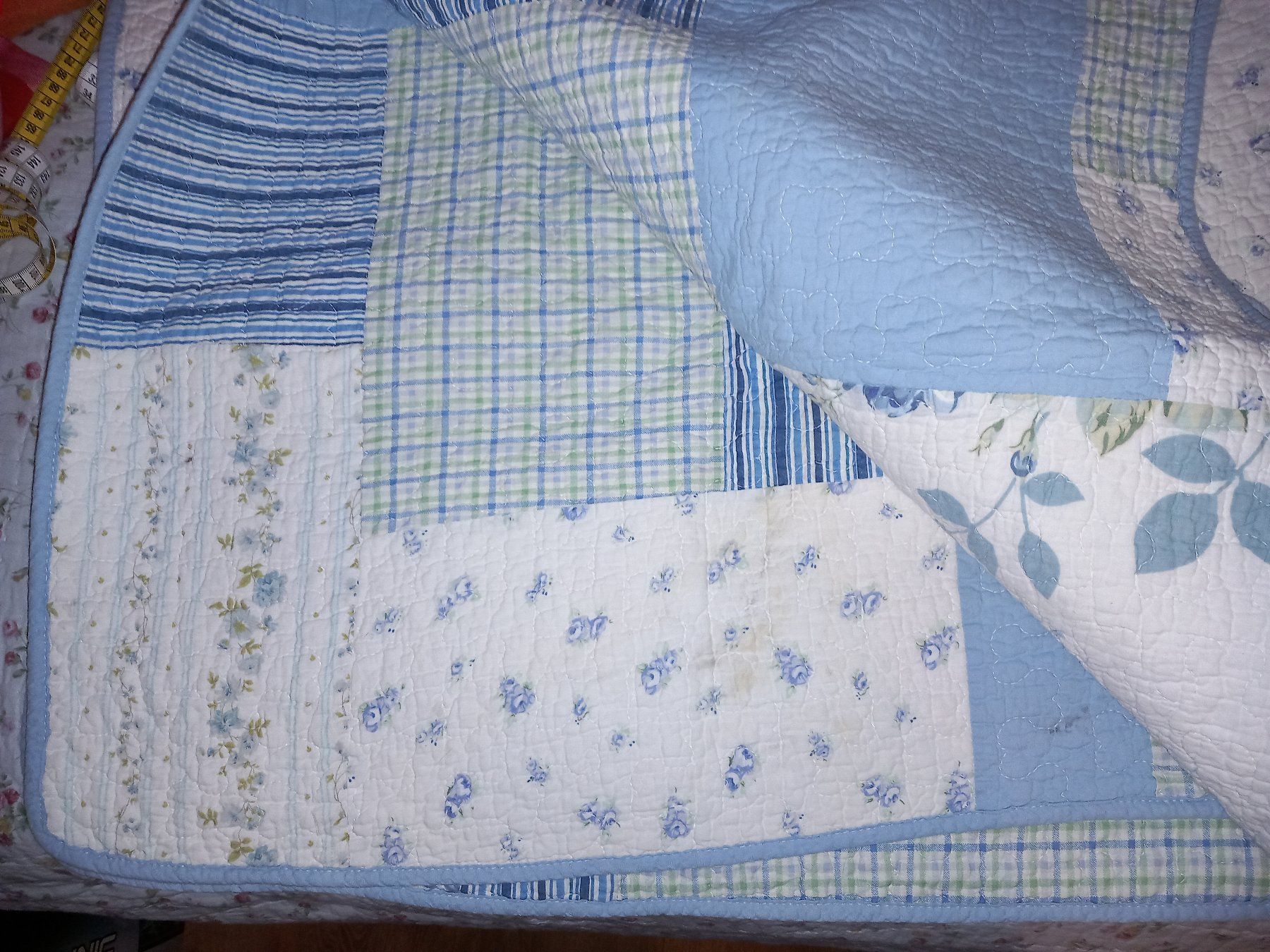 Coperte: zauberhafte Tagesdecke, Patchwork, Bettüberwurf – Usato da Maschwanden venduto da summernight7 2