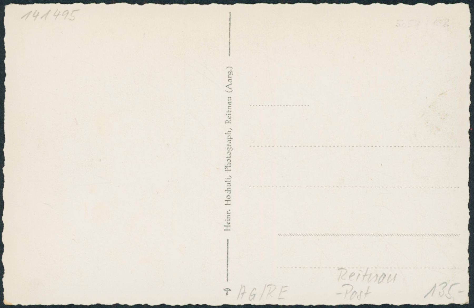 Cartes postales: AG Reitnau - Post – Neuf (Voir description) à Schindellegi par masutka7 1