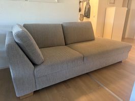 Ecksofa IKEA SÖRVALLEN beige Stoff 230cm