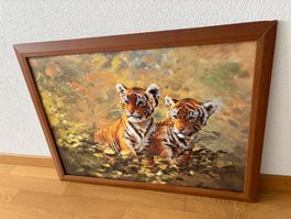 77.5 cm breit x 57.5 cm hoch/ Kunstdruck, Bilderrahmen