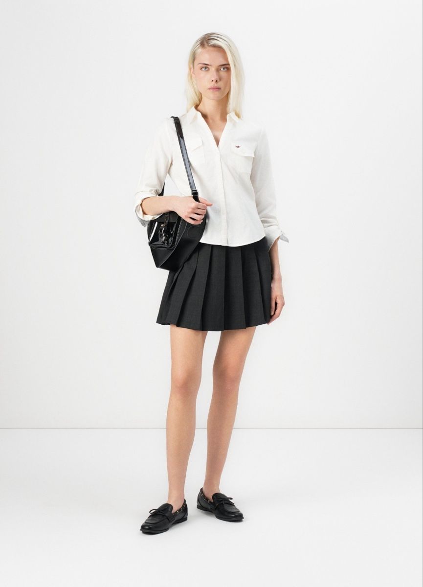 Hollister Camicette: Hollister Trend Woven Collar Hemdbluse M – Nuovo (secondo la descrizione) da Rümlang venduto da svent 2