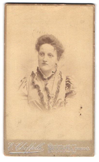 Fotografie & Manifesti: Fotografie E. Chiffelle, Neuchâtel, Pla – Usato da Berlin venduto da bartko-reher