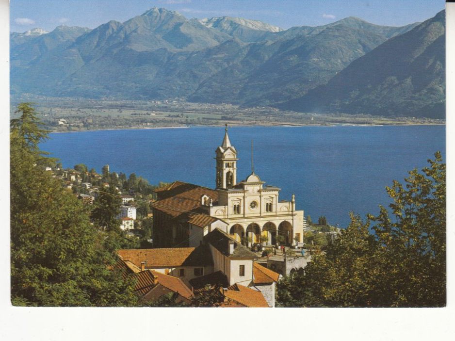 Cartoline postali: Madonna del Sasso 1990 – Usato da Bürglen TG venduto da StampGraf