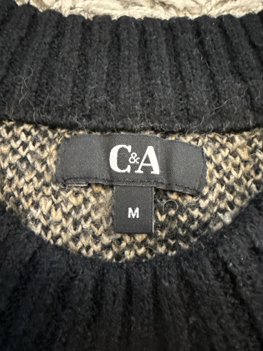 C&A Maglioni & Felpe: C&A Pullover schwarz beige – Usato da Kirchberg SG venduto da kiki1402 1