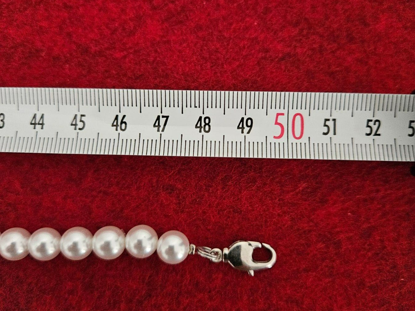 Ketten: Perlenkette mit Kristallen neuwertig Modeschmuck – Neu (gemäss Beschreibung) aus Menziken von sura76 5
