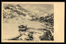 AK Maloja, Hotel Maloja Kulm a l'hiver