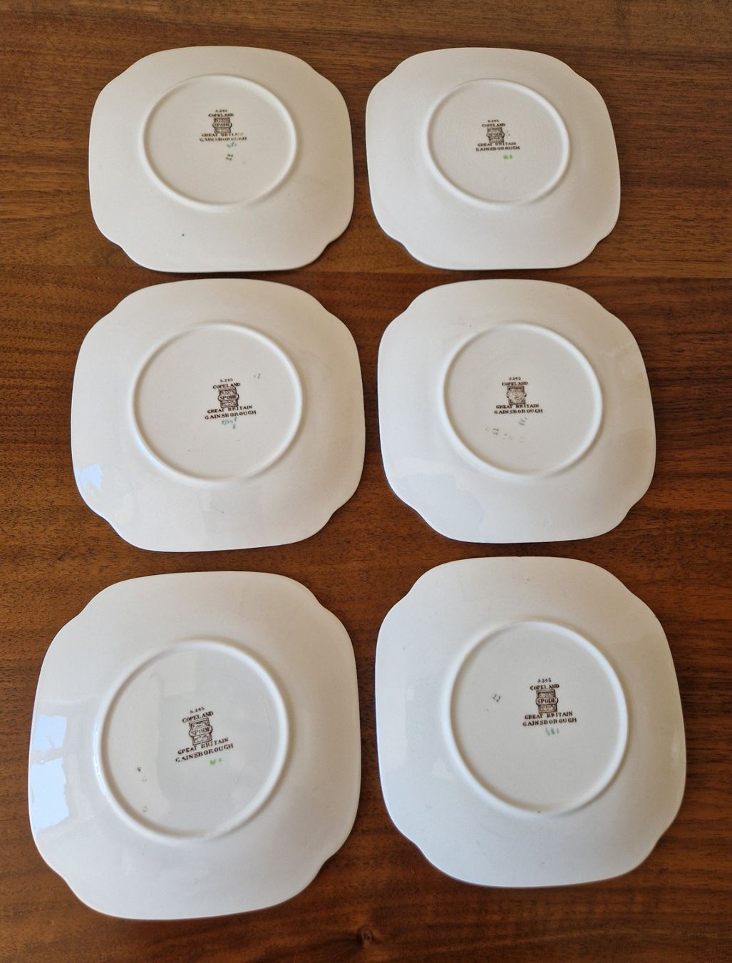 Spode Set di piatti: Spode, Gainsborough Kaffee und Kuchen Set – Usato da Bern venduto da Antikbatik 4