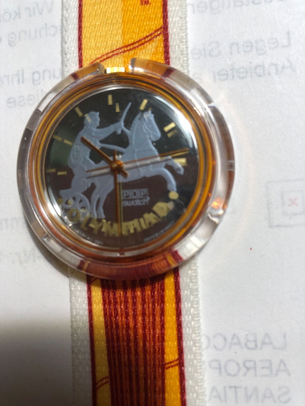 Swatch Orologi: POP SWATCH MIDI IPPOLYTOS von 1995 – Nuovo (secondo la descrizione) da Biel/Bienne venduto da winnertaco 1