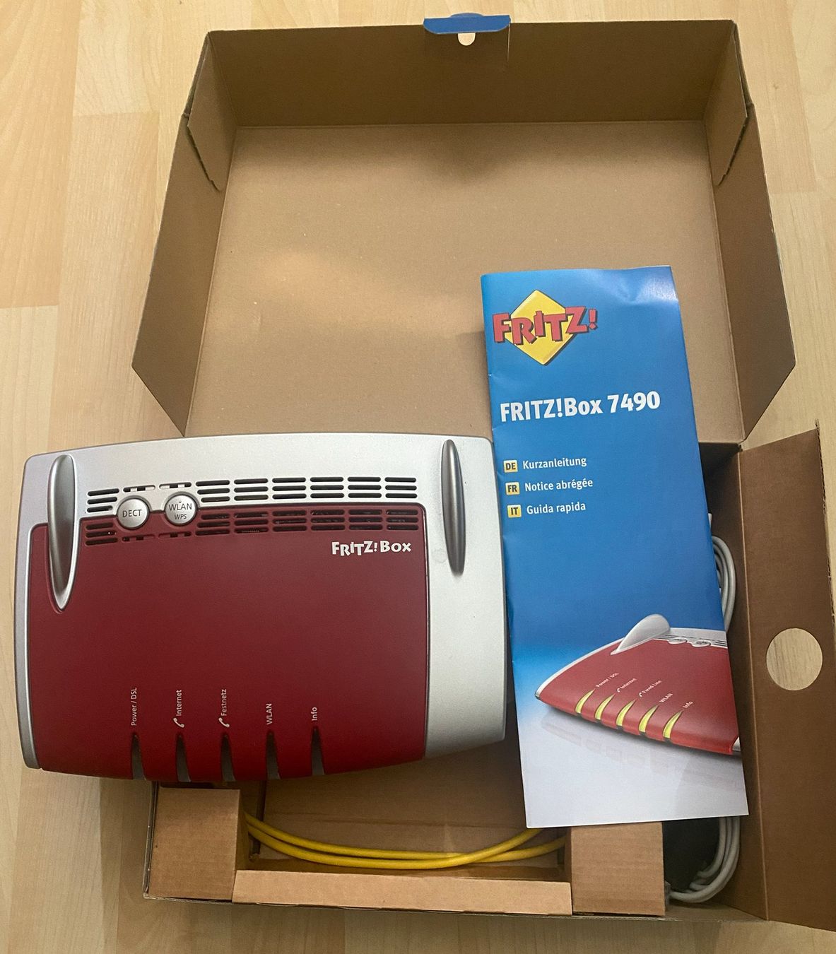 Fritz Modems & Routeurs: AVM FRITZ!Box WLAN 7490 A/VDSL – D'occasion à Nussbaumen AG par nexo 1