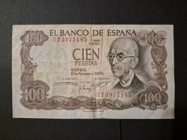 Espagne 1970 100 pesetas P152
