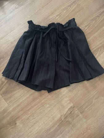 High-Waist Hosenrock von Shein Schwarz