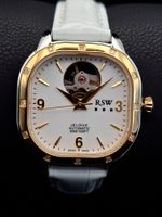 RSW Diamond Automatik,Gold,weiss,2J.Garantie, Zertifikat