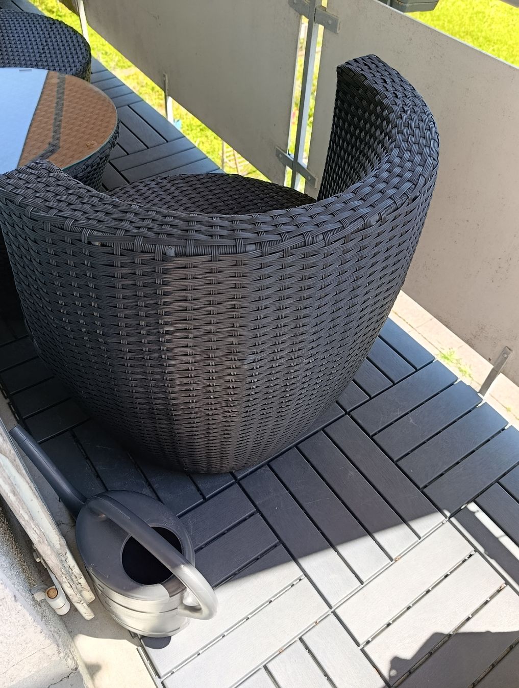 Fauteuils: Runde Rattan Lounge – D'occasion à Baar par L.isa28 4