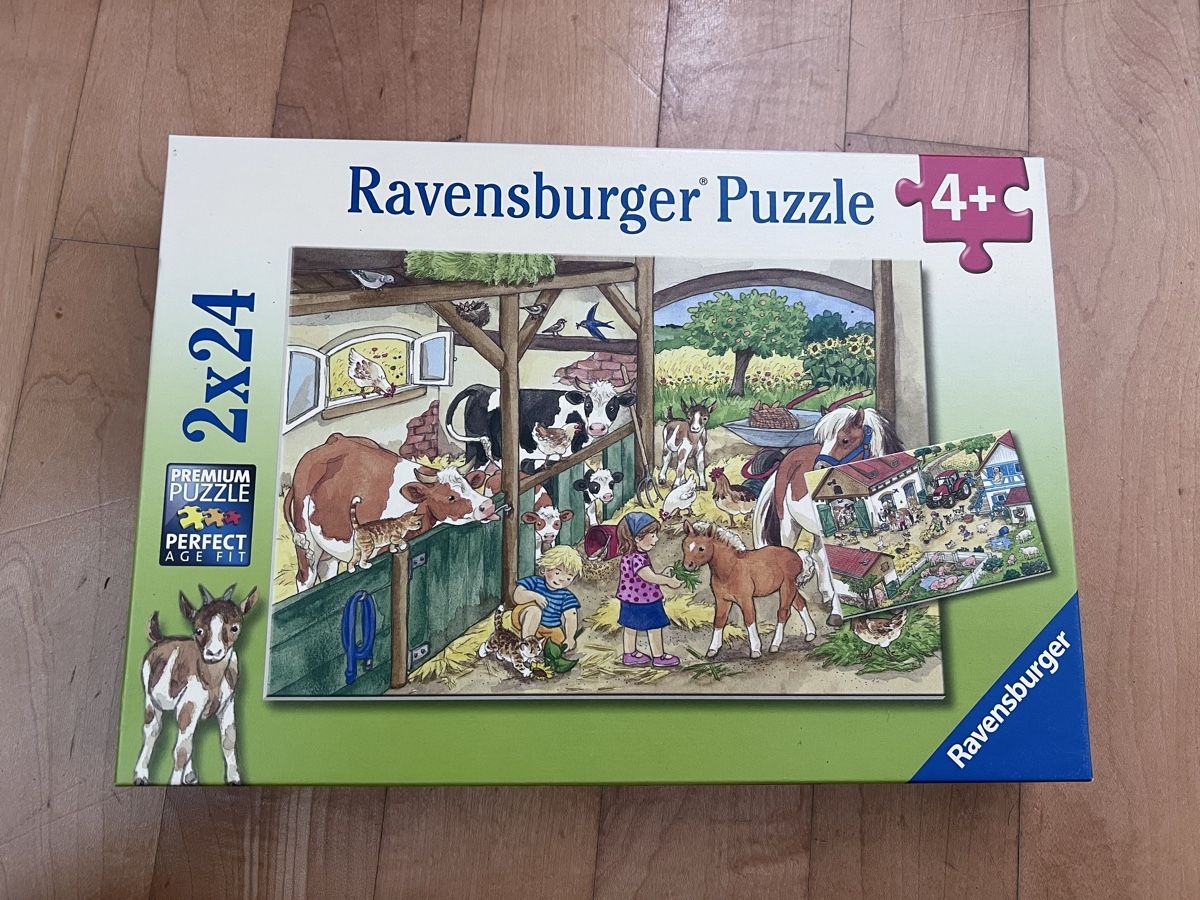Ravensburger Puzzle: Ravensburger Puzzle Bauernhof  – Usato da Zürich venduto da evebleu 1