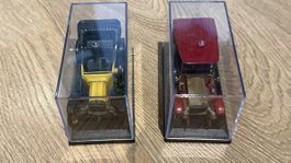 2 Miniatures boîtes en acrylique 