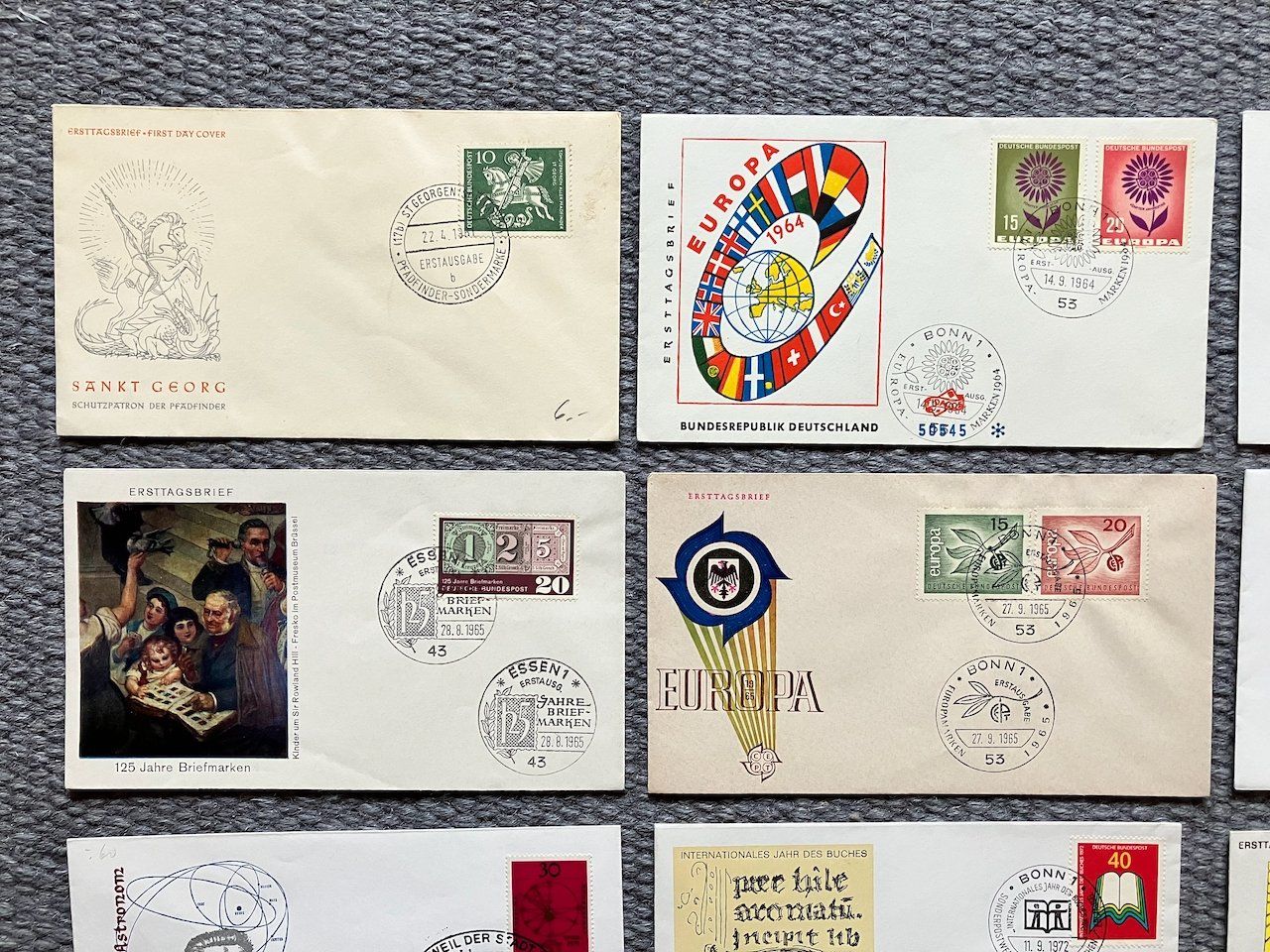 Tutti i francobolli: Deutschland - 31 FDC 1961-76 – Usato da Nesslau venduto da andi_hon 1