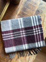 Black Brown 100% Cashmere Schal