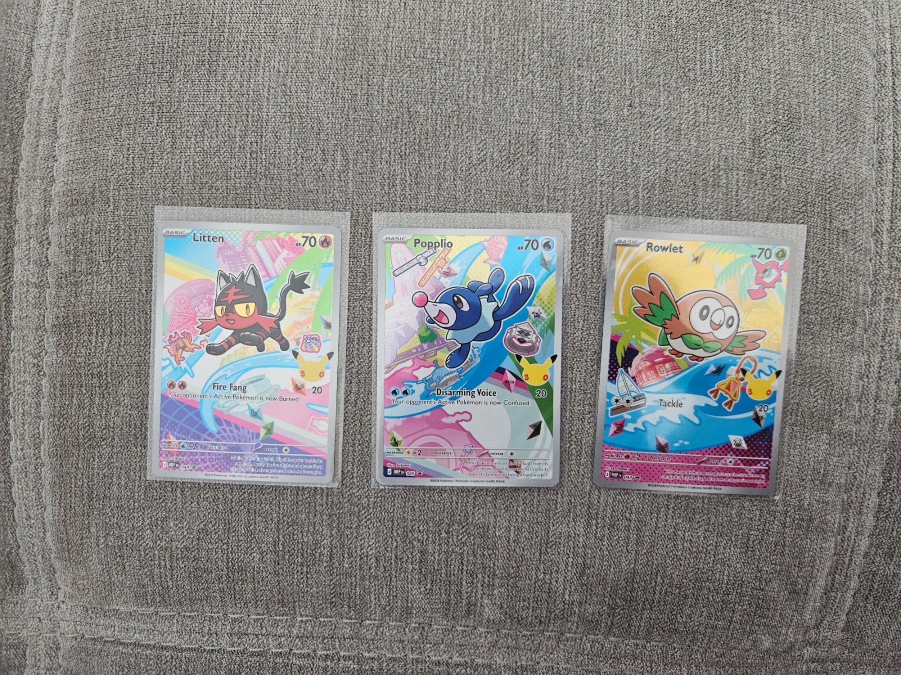 Pokémon Sammelbilder & Trading cards: Pokemon Alola Starter der First Partner Collection – Neu (gemäss Beschreibung) aus Wohlen AG von dan_cpd9