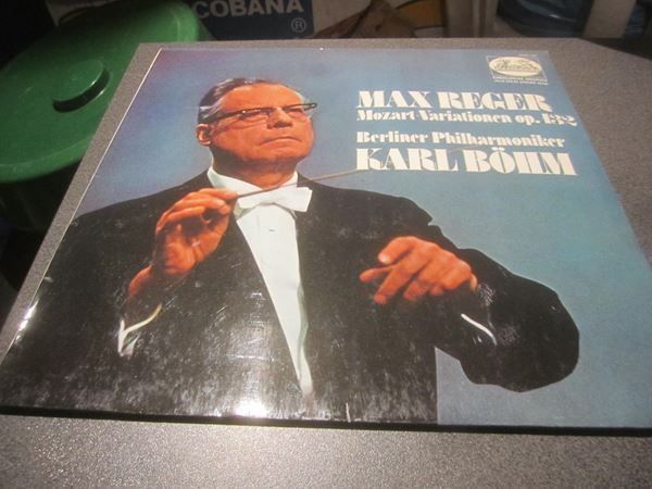 Dischi in vinile: Schallplatte Max Reger Mozart Variatione – Usato da Zürich venduto da Motzkuh