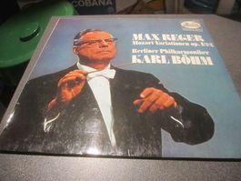 Schallplatte Max Reger Mozart Variatione