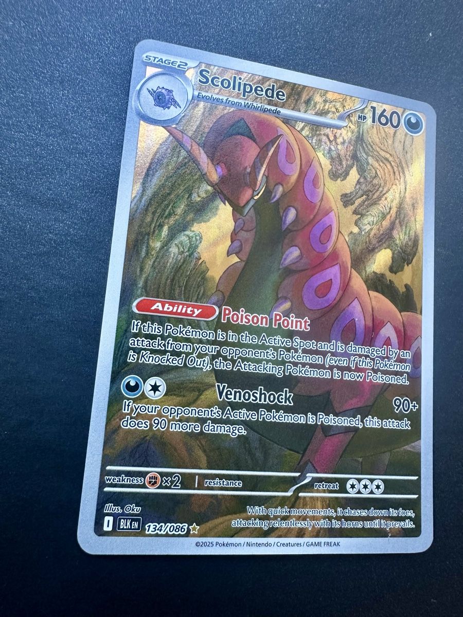Pokémon Carte collezionabili: Scolipede #134 - Black Bolt - Ab 1.- CHF! – Usato da Bern venduto da HugoStiglitz11 1