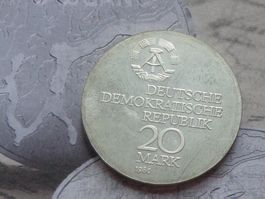 DDR 20 Mark 1980 PP - Ernst Abbe (Tirage : 5500 ex.)