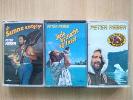 Peter Reber - 3 Kassetten