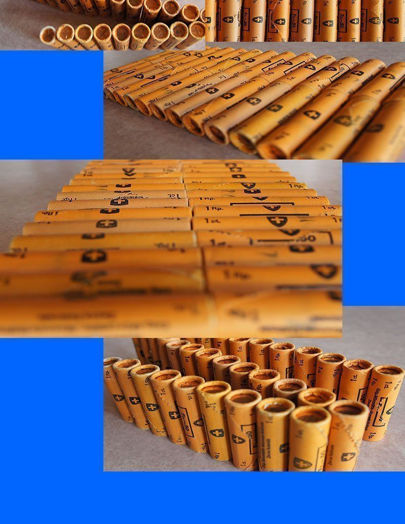 Tutti le monete: 100 Rollen 1-Räppler, 1971 – Nuovo e nell'imballaggio originale da Schönenwerd venduto da edursu