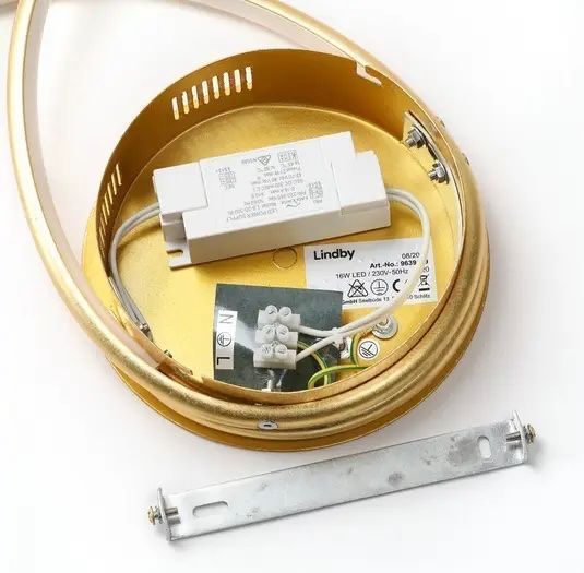Kronleuchter & Deckenlampen: AKTION Lindby Joline LED-Deckenleuchte, gold, 45 cm – Neu und originalverpackt aus Basel von Seifehuesli 6