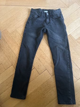 Jeans dunkelgrau/schwarz, Brums 140