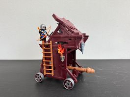 Playmobil Knights Mittelalter Angriffsturm mit Rammbock