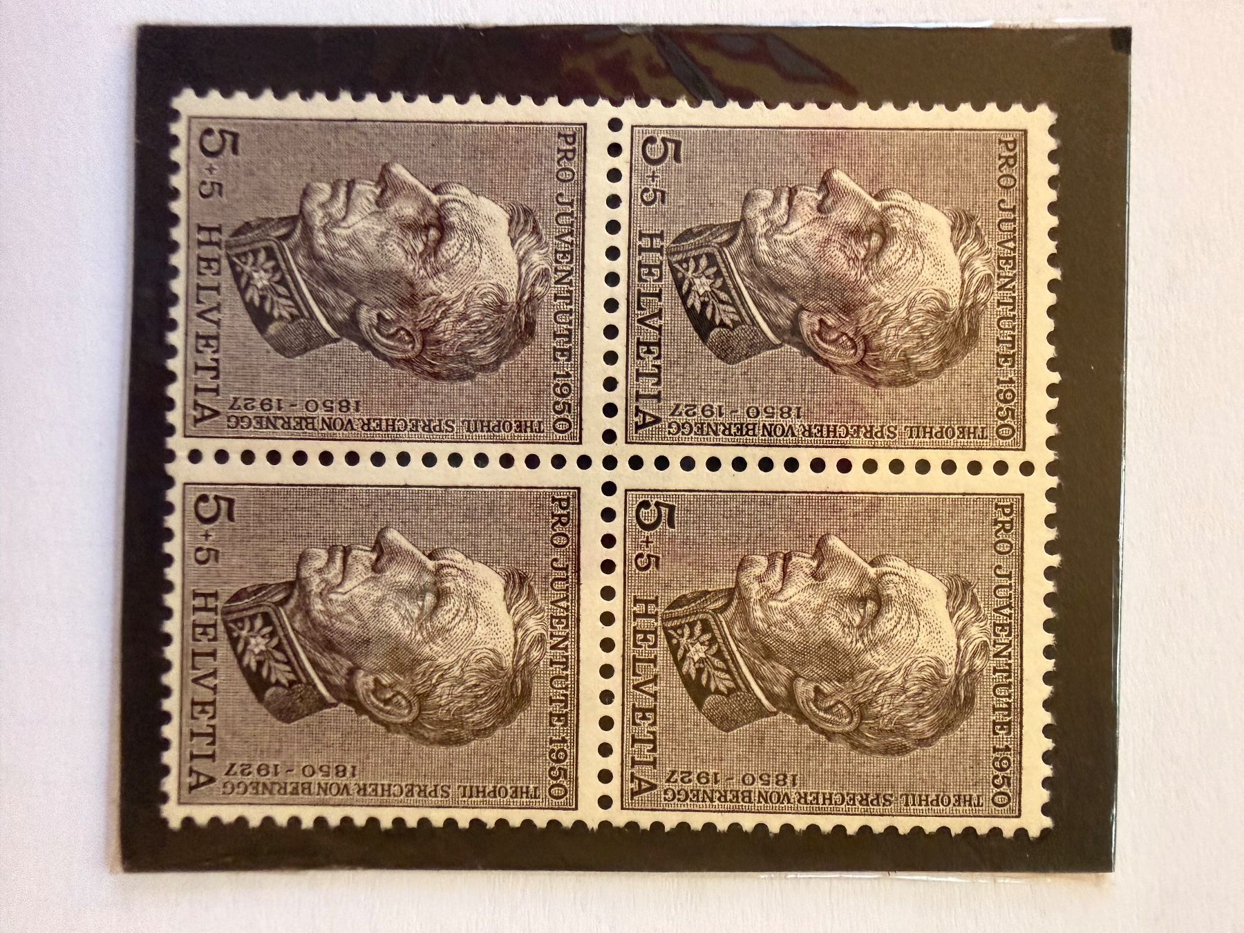 Tutti i francobolli: Stoffelsammlung Pro Juventute 1950 Viererblocken postfrisch – Usato da Sessa venduto da fed_y67y 1