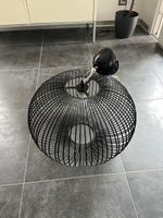 Lampe (plafonnier) acier noir