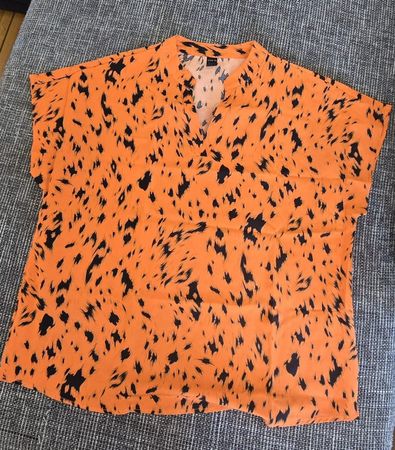 Süsse SHEIN Bluse XL 44/12 im Sommer-Look 🧡🐅