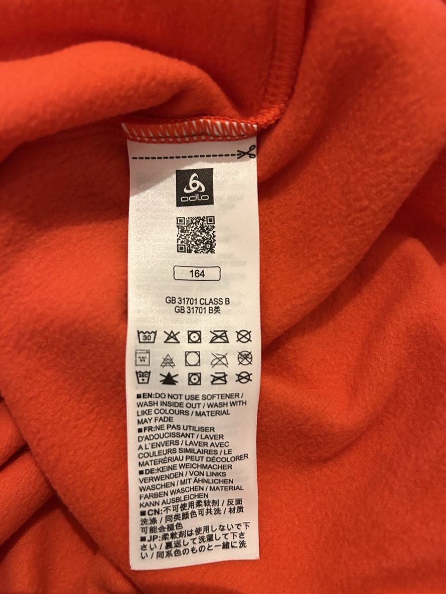 Odlo Maglioni & Felpe: Odlo Kinder-Fleecepullover Mid Layer 1/2 Zip Coral, 164 – Usato da Herrliberg venduto da Mena013 4