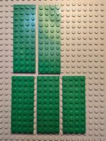 Lego 5x Platten grün