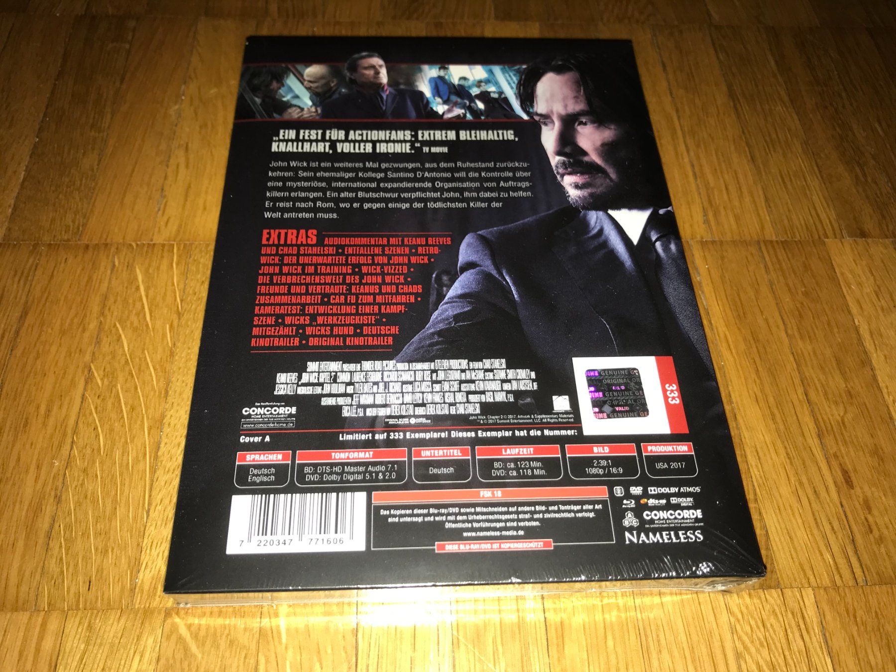 Tous les DVDs: John Wick 2 - MEDIABOOK - A - UNCUT – Neuf avec emballage d'origine à Basel par havsok 1