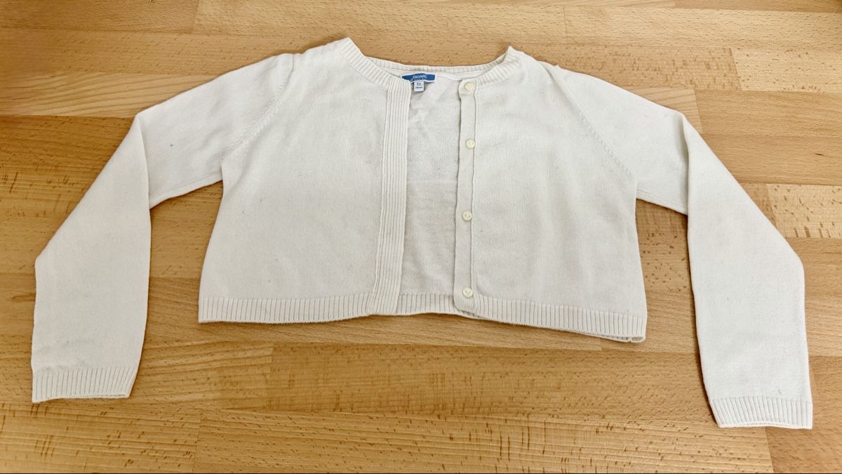 Jacadi Giacche & Cappotti: Jacadi Strickjacke, Grösse 116, Creme – Usato da Riehen venduto da kat_cx85