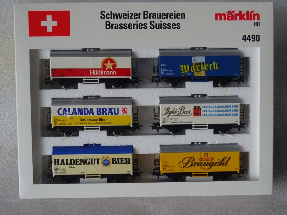 Märklin Schweizer Brauereien Set Sonderausgabe H0 AC OVP Kaufen auf Ricardo