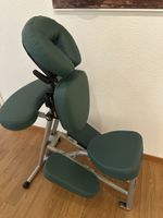Massagestuhl faltbar Grün guter Zustand