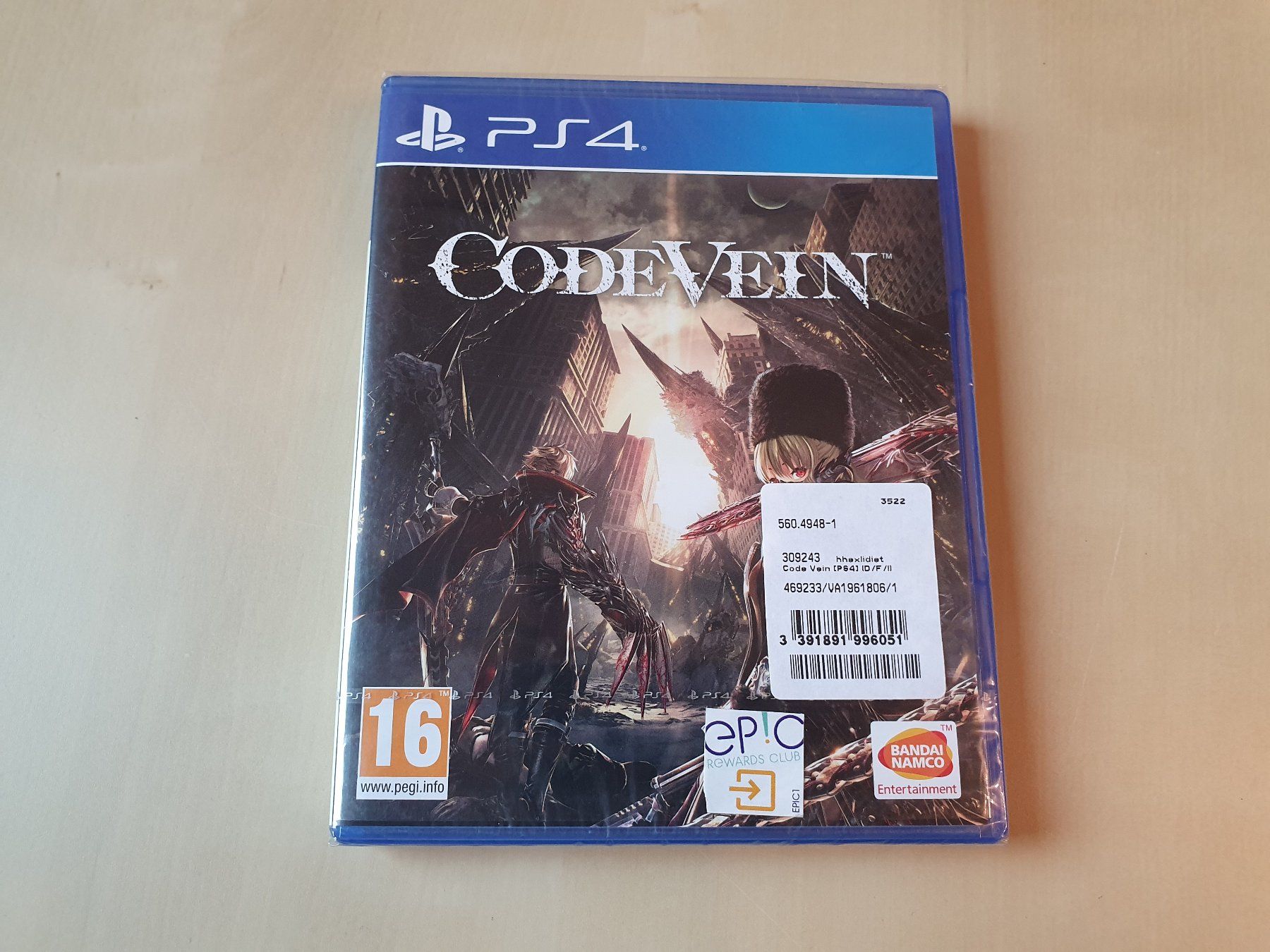 Sony Giochi: Code Vein neu und ovp – Nuovo e nell'imballaggio originale da Stansstad venduto da collectorsshop