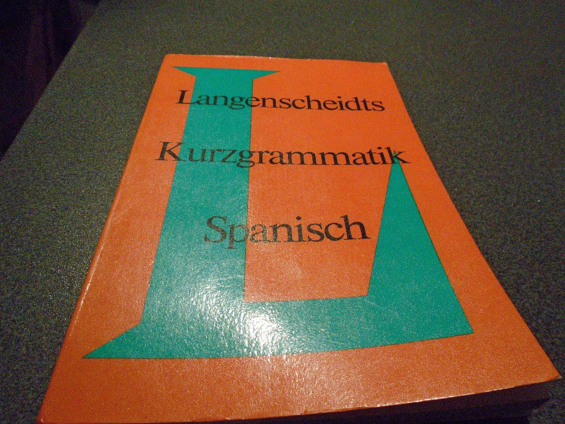 Bücher: Langenscheidts Kurzgrammatik, Spanisch – Gebraucht aus Zürich von abraxas1291