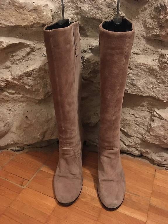 Damenschuhe: Wildlederstiefel Damen Grösse 38 – Gebraucht aus Zürich von BuenosAires03 1