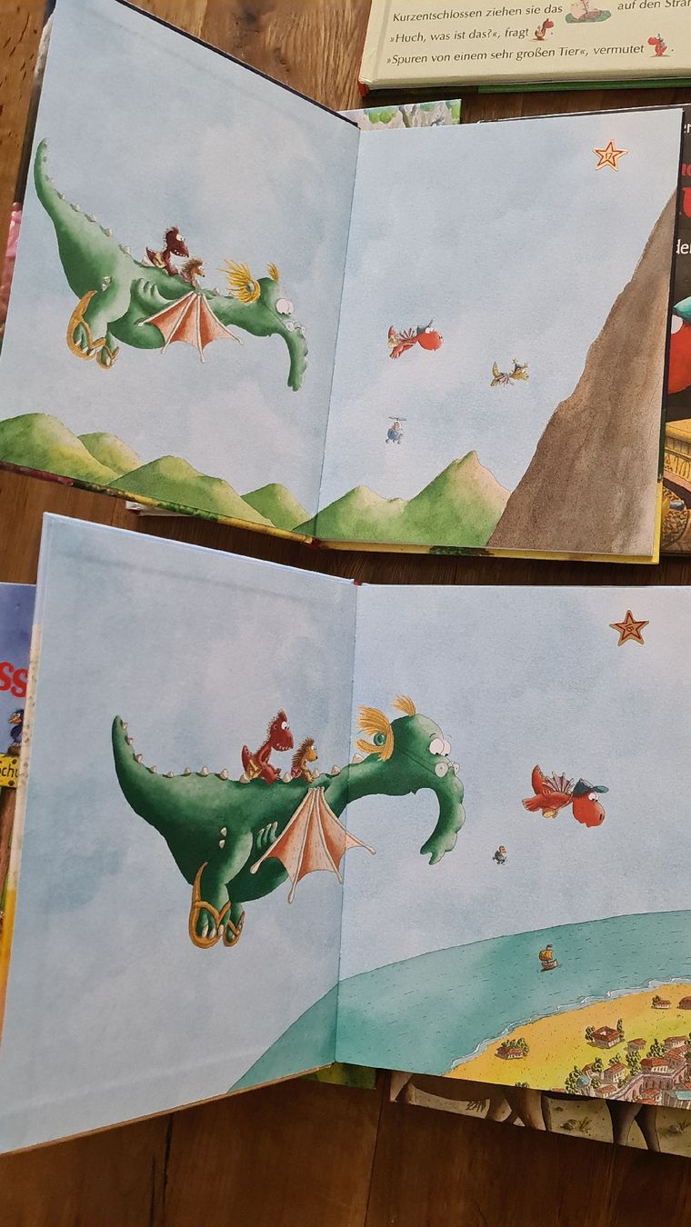 Libri: kleiner drachen kokosnuss grosses bücher set – Usato da Wittenbach venduto da Tigerlili 5